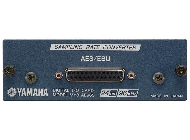 Yamaha MY8-AE96S Ekspansjon 8-channel 96kHz AES/EBU I/O card